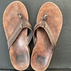 Brown reef sandals